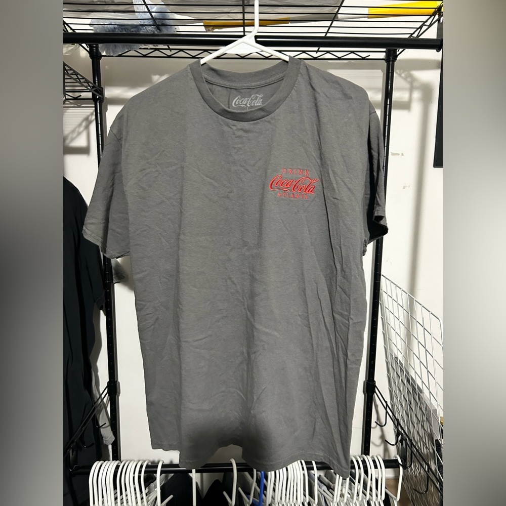 Coca Cola Tee Grey Large